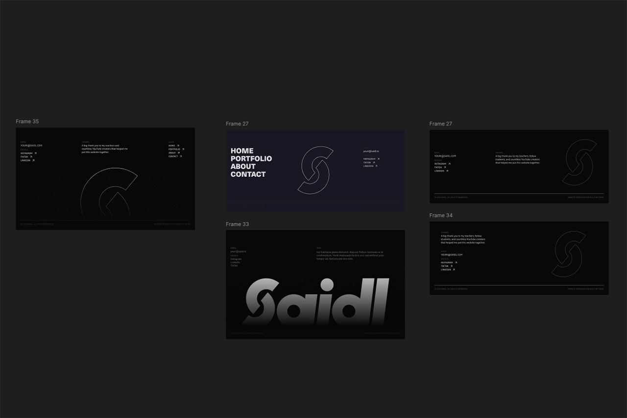 Footers Designs
